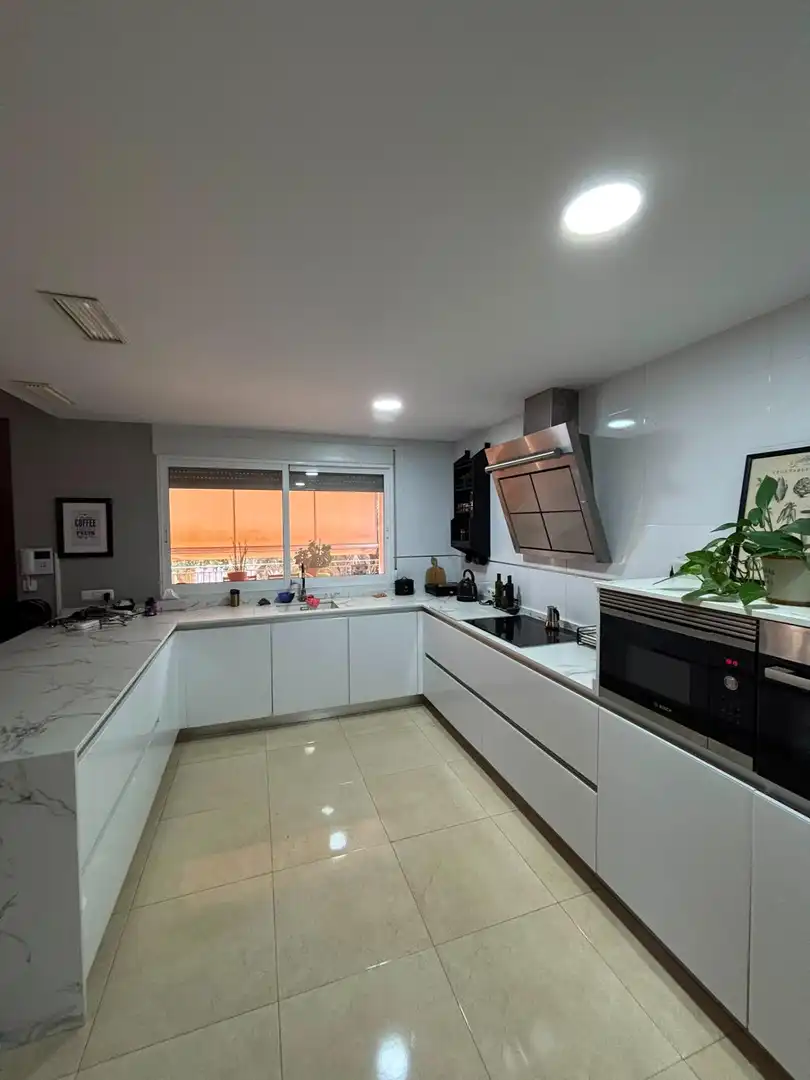 Cuina de Casa o xalet en venda en Alguazas amb Aire condicionat, Jardí privat i Moblat