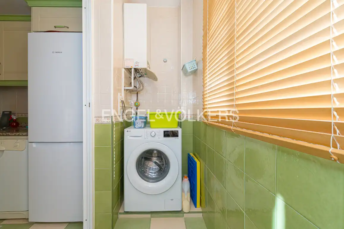 Kitchen of Houses for sale in Villajoyosa / La Vila Joiosa  with Air Conditioner, Private garden and Terrace