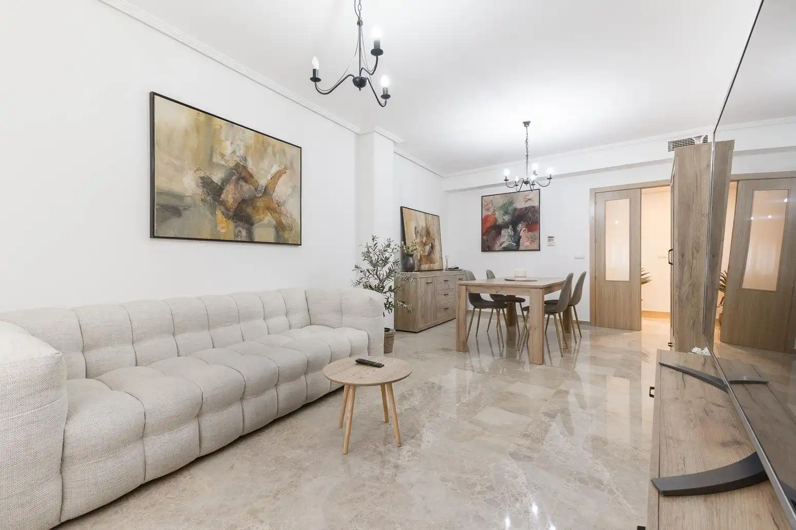 Sala d'estar de Pis en venda en Aldaia amb Terrassa