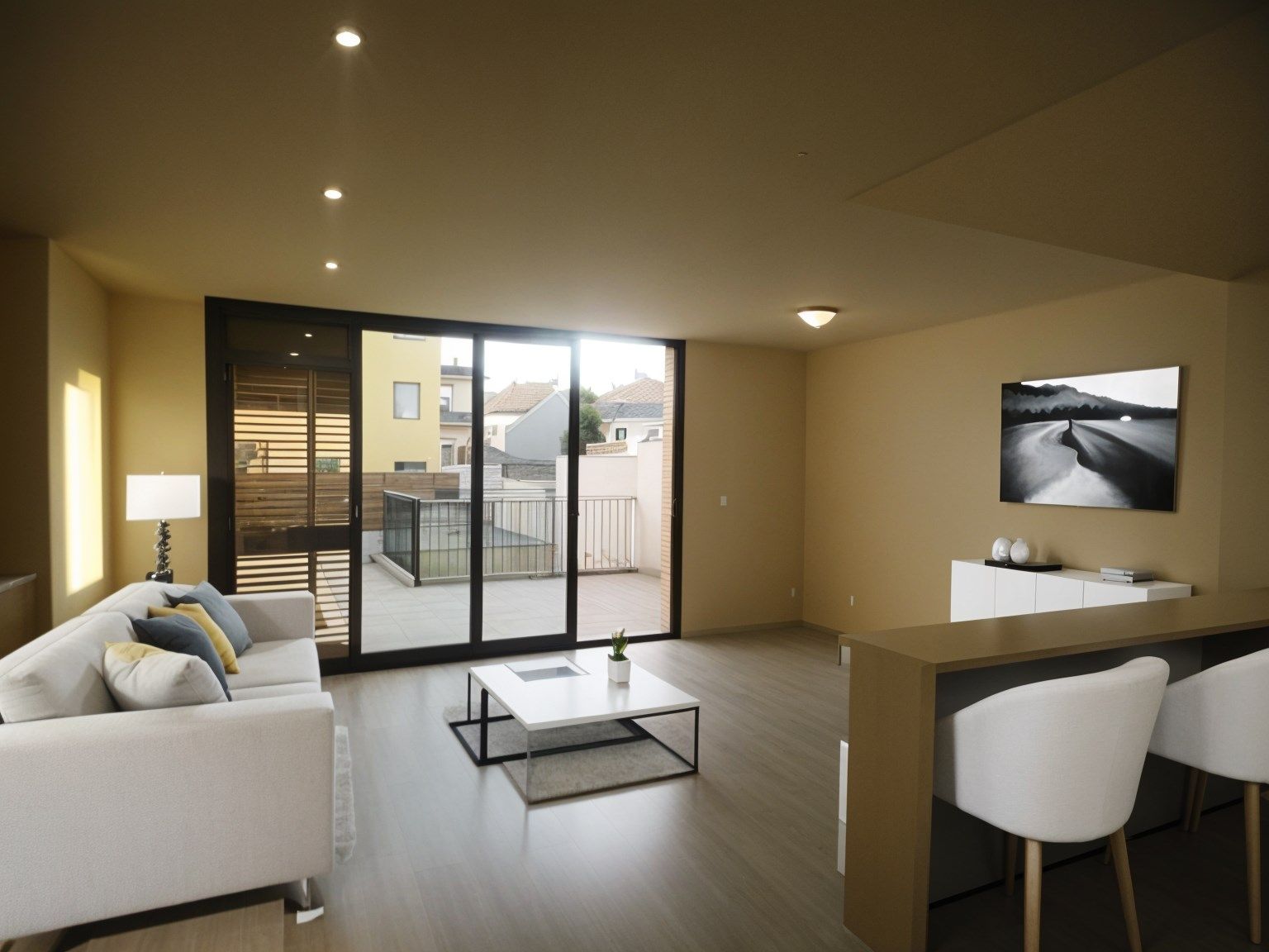 Sala d'estar de Dúplex en venda en Girona Capital amb Aire condicionat, Terrassa i Balcó