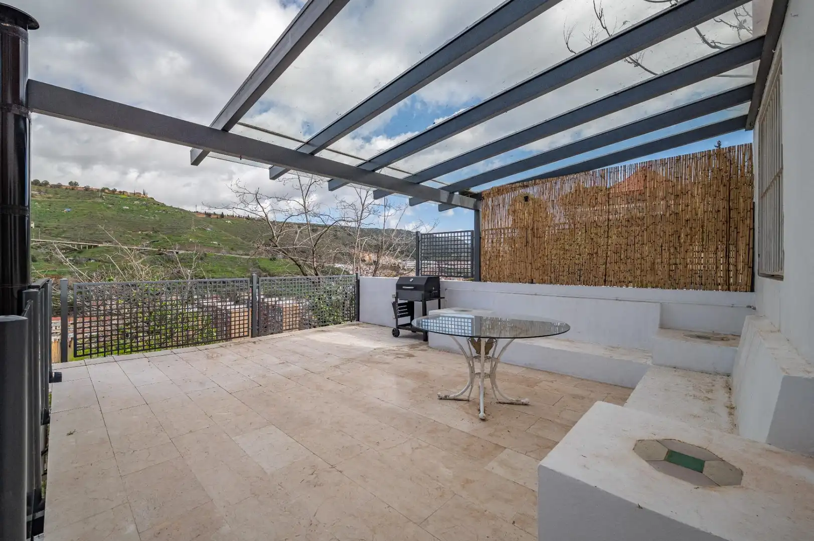 Terraza de Casa adosada en venta en Granada con Aire acondicionado y Calefacción