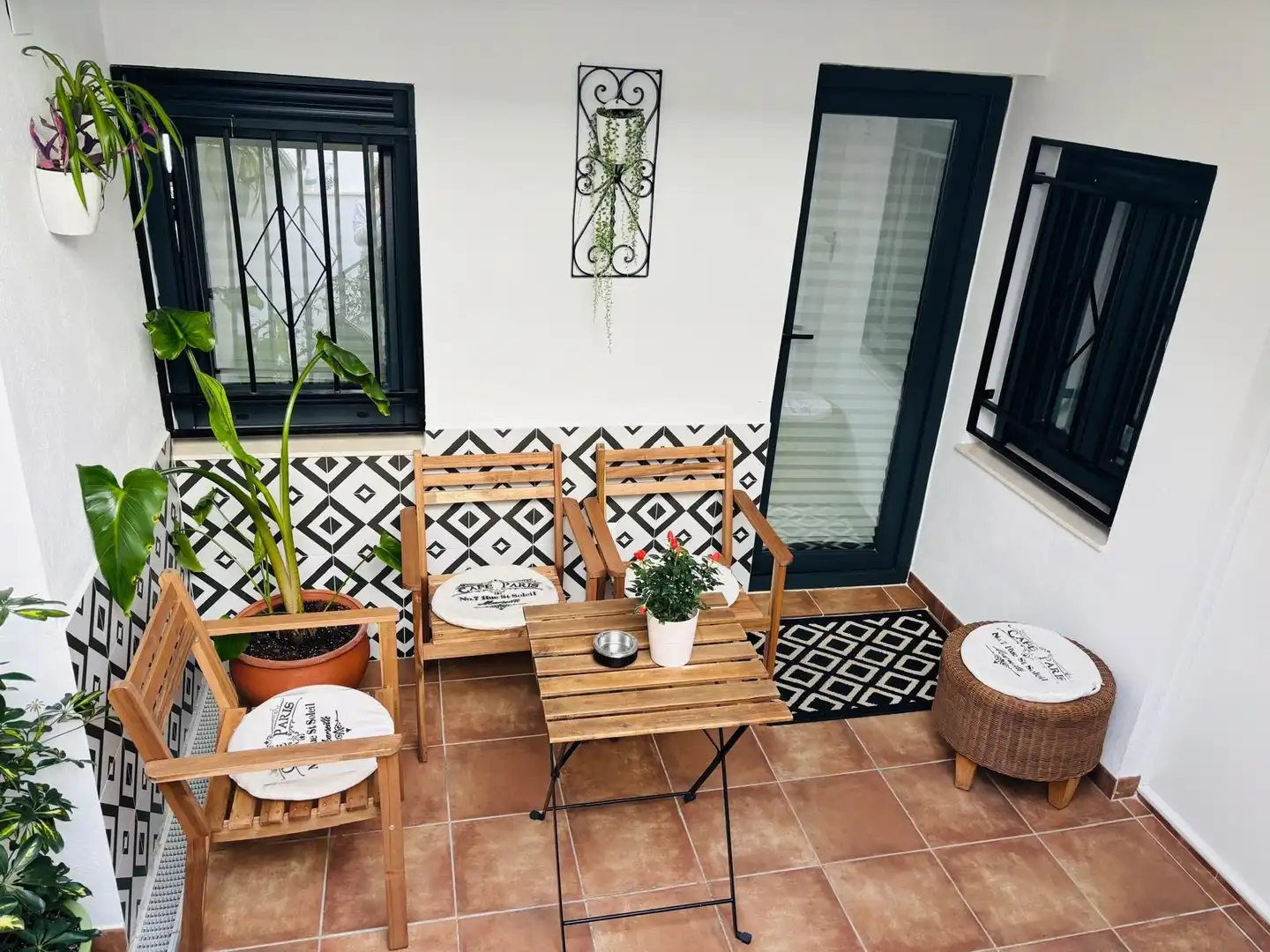Terrasse von Wohnung zur Miete in Villa de Otura mit Klimaanlage und Möbliert