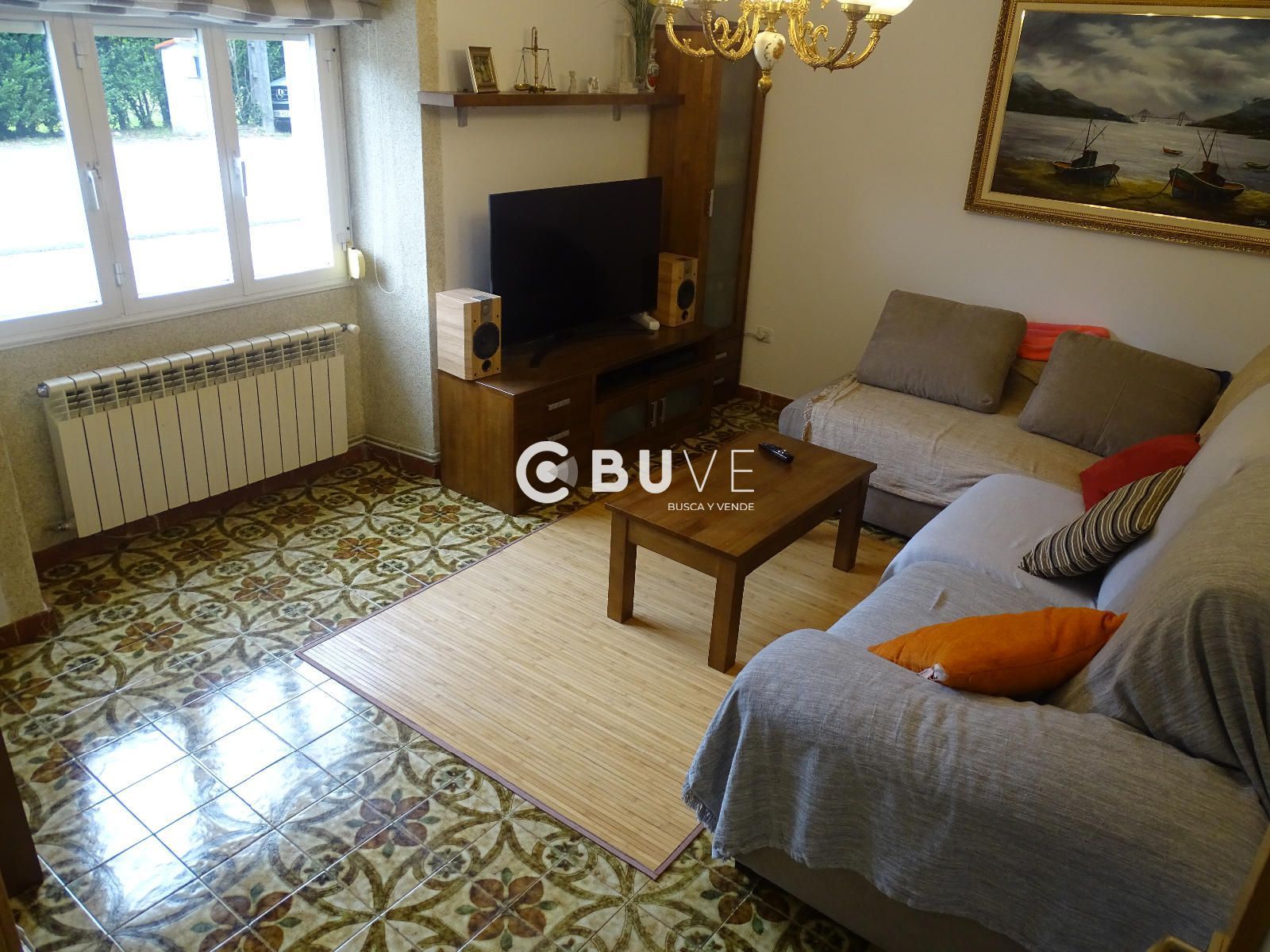 Living room of House or chalet for sale in Padrón  with Heating, Private garden and Storage room