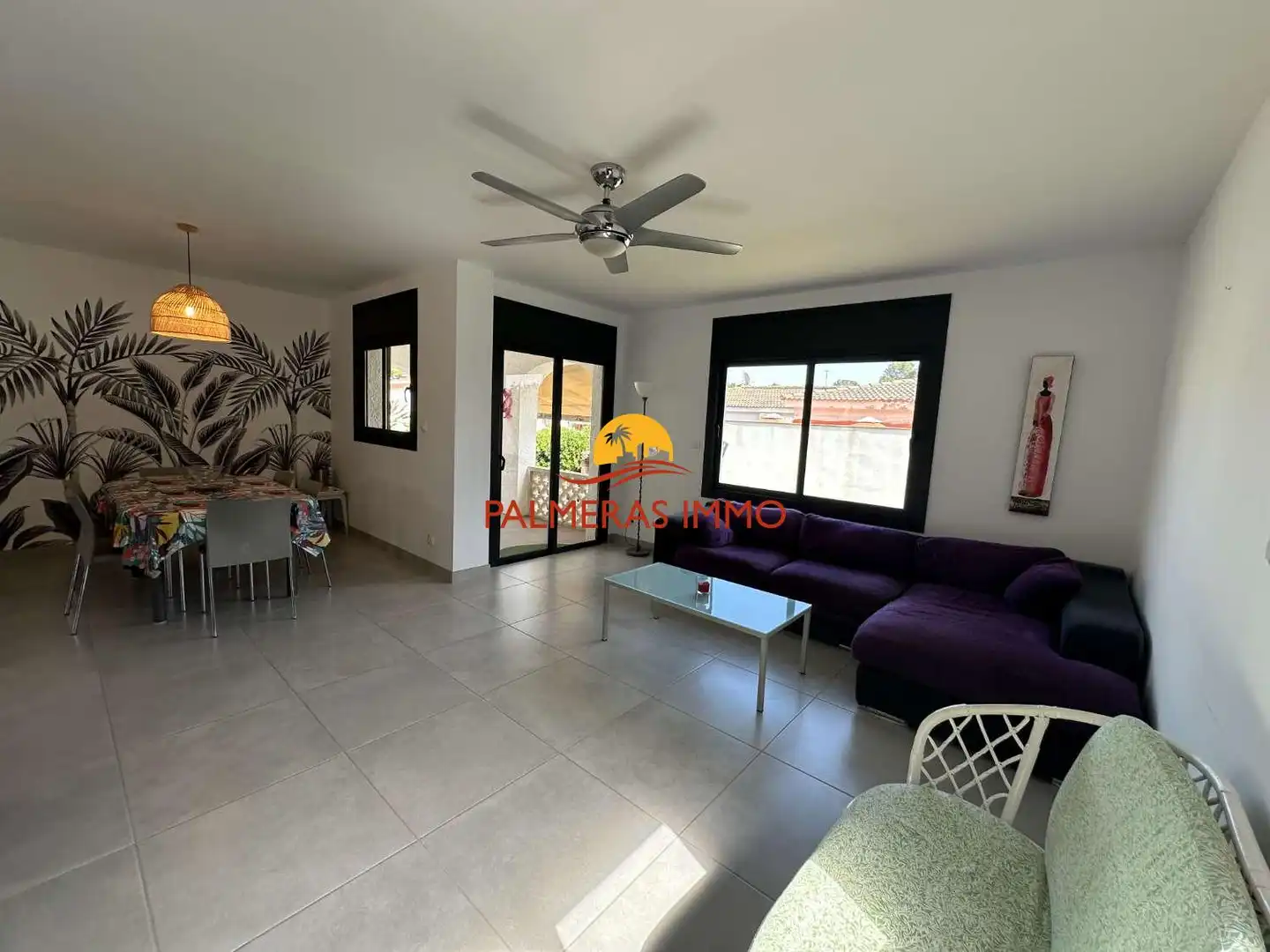 Sala de estar de Casa o chalet en venta en Mont-roig del Camp