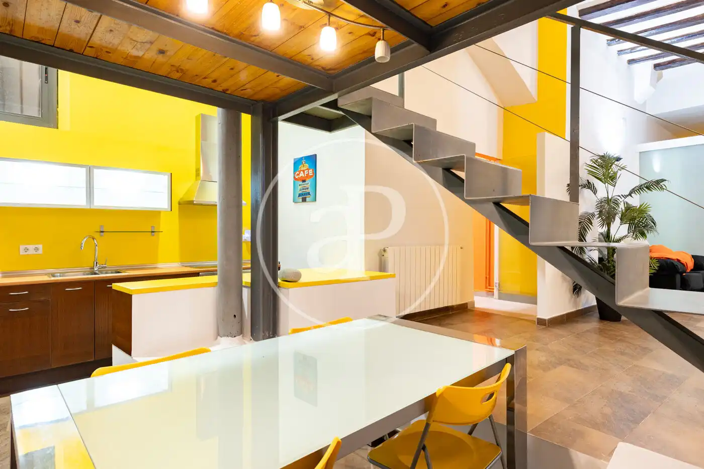 Kitchen of Lofts for sale in Barcelona  with Heating
