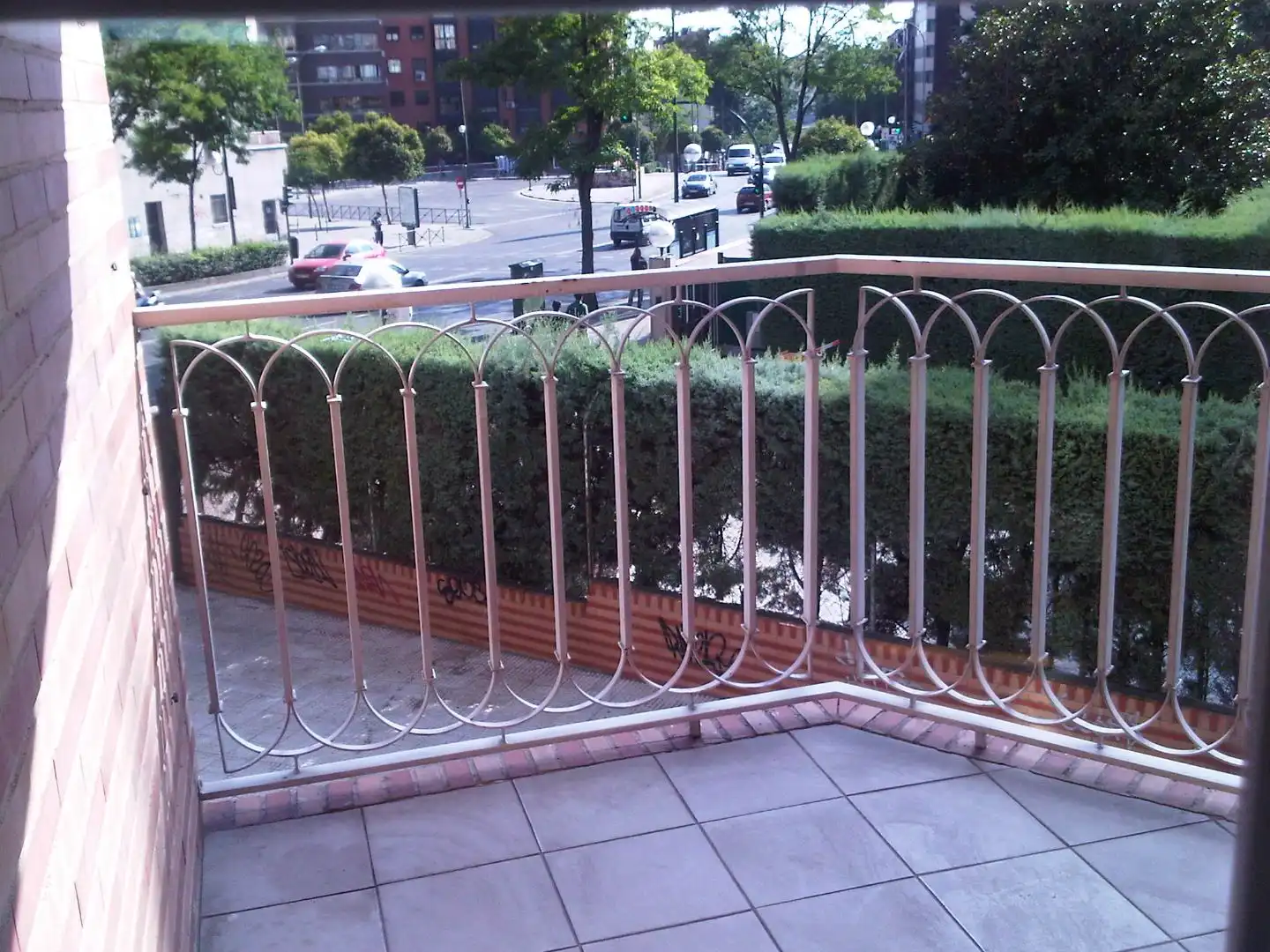 Balcony of Flat for rent in Arganzuela