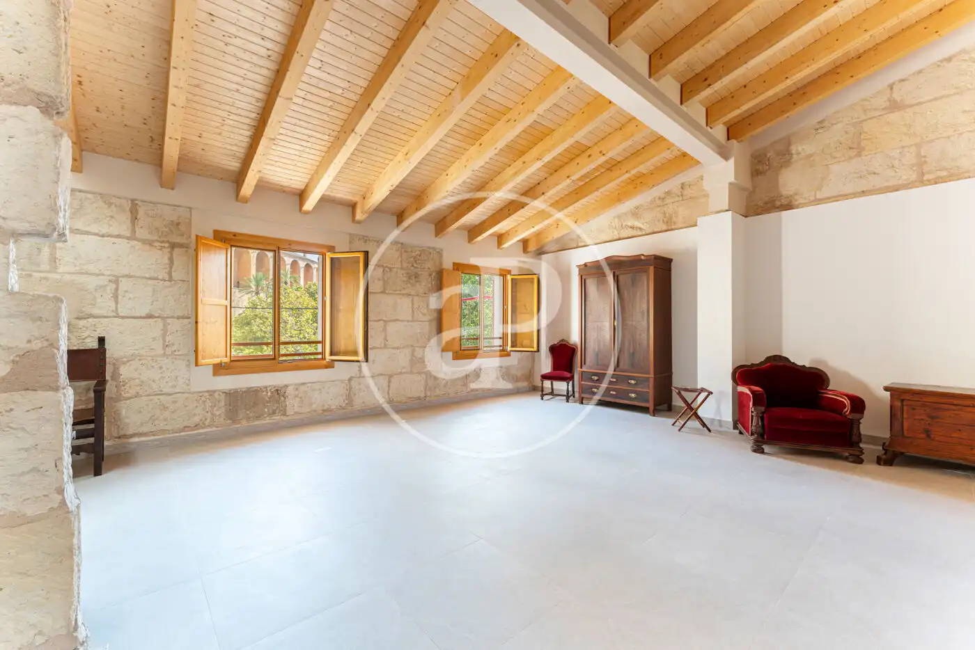 Living room of Houses for rent in Muro  with Terrace and Furnished