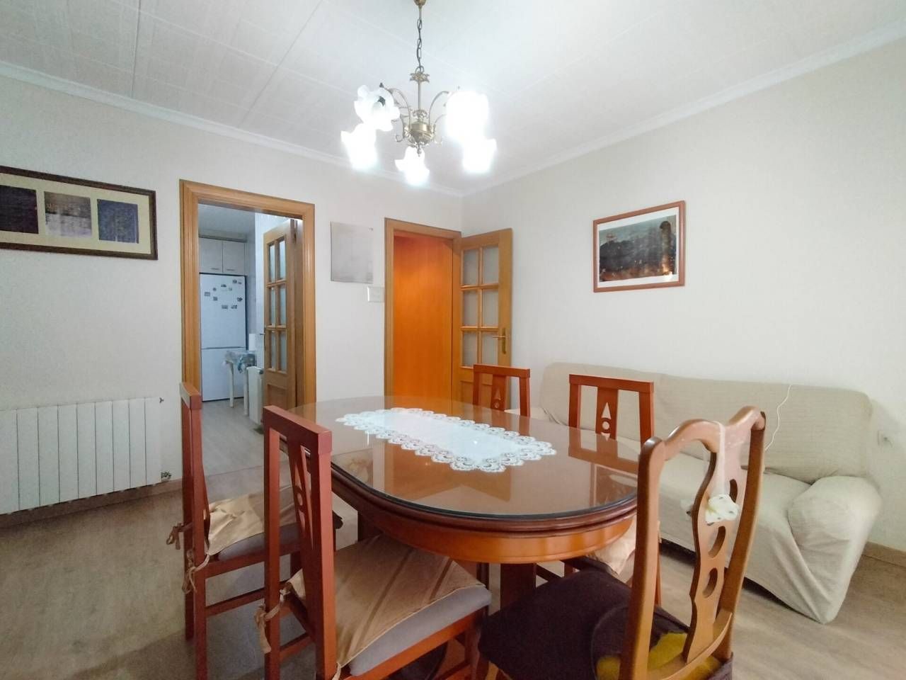 Dining room of Flat for sale in Terrassa  with Air Conditioner, Heating and Parquet flooring