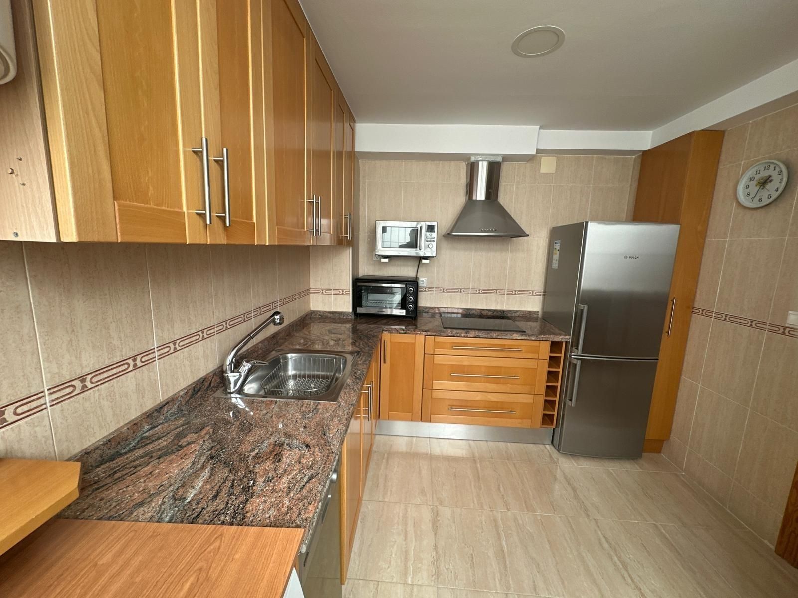 Cuina de Pis de lloguer en Alicante / Alacant amb Aire condicionat i Terrassa