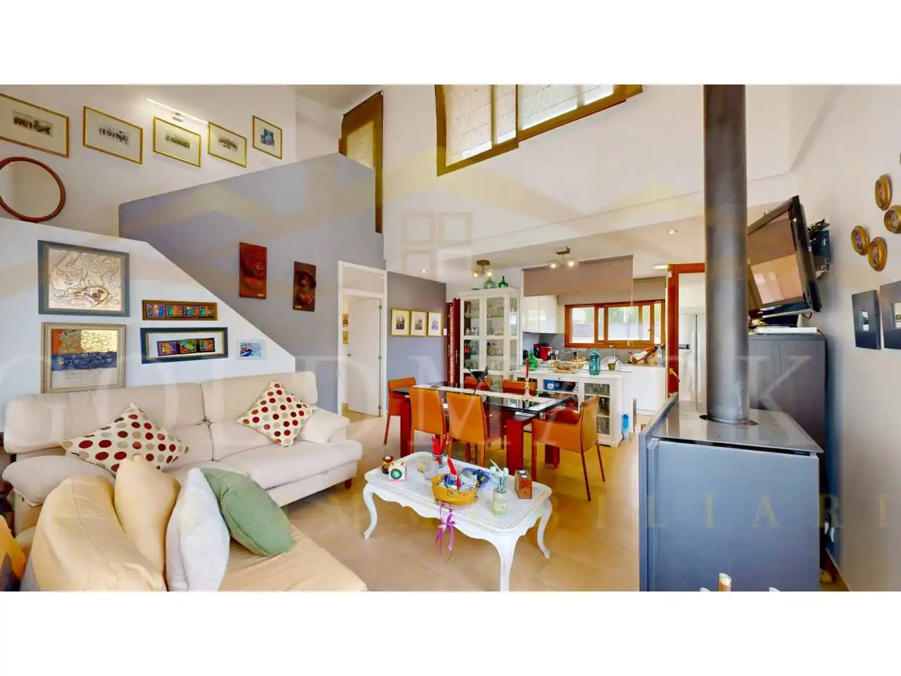 Sala de estar de Casa o chalet en venta en El Vendrell con Aire acondicionado, Calefacción y Jardín privado
