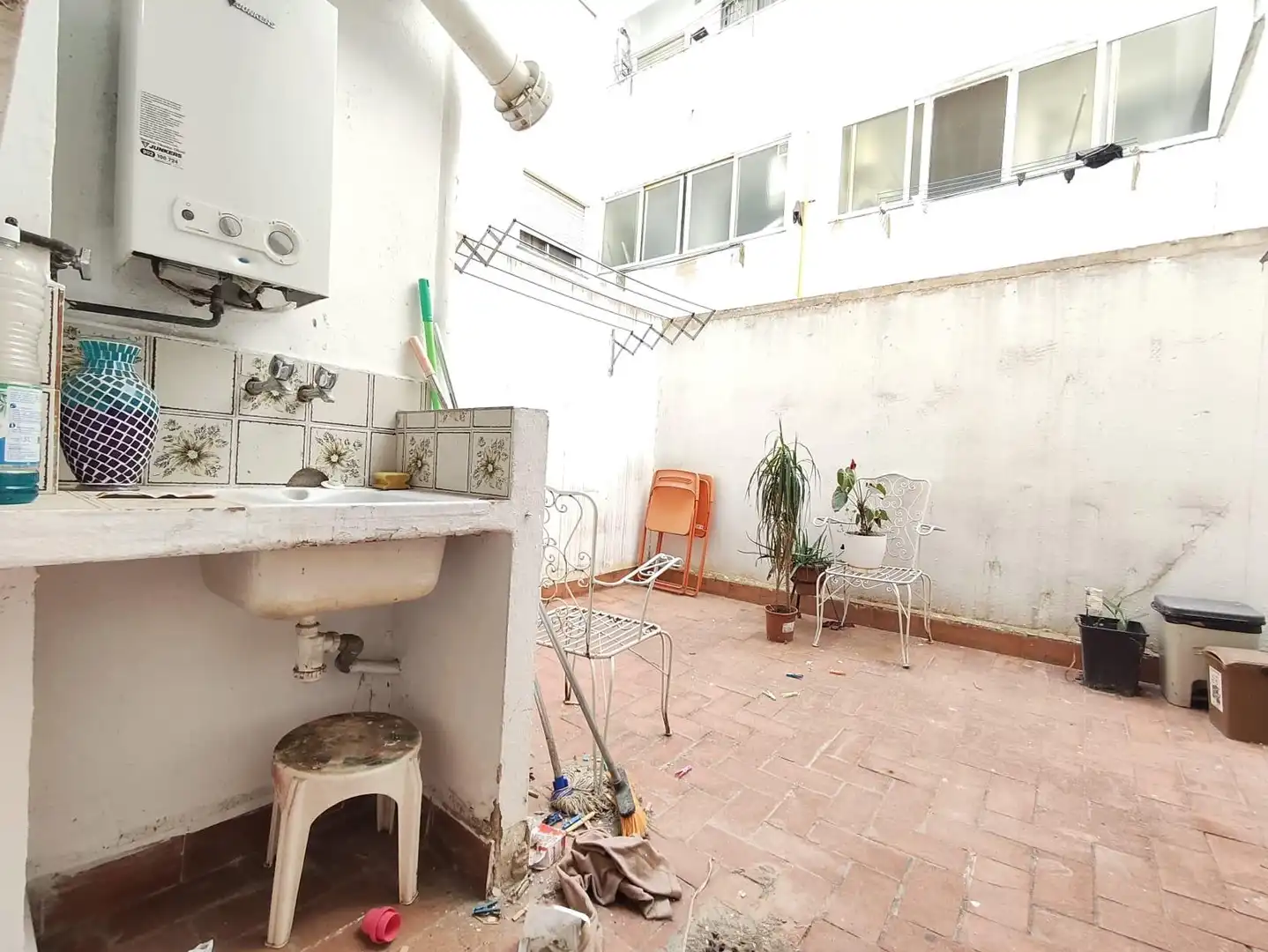 Balcony of Flat for sale in Valencia  with Air Conditioner, Terrace and Balcony