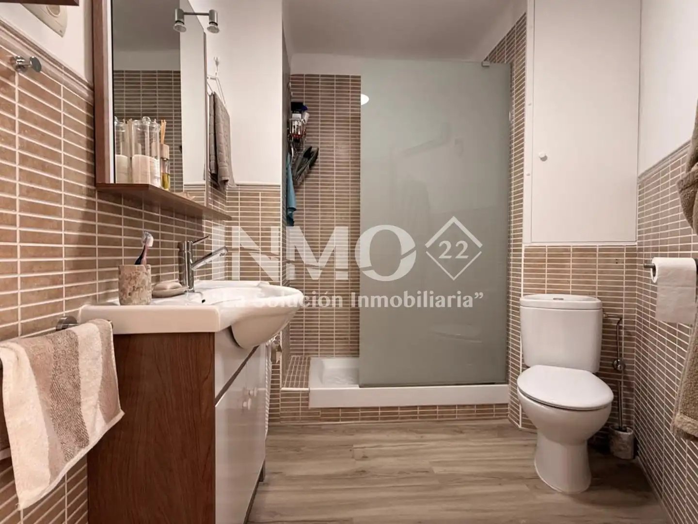 Baño de Apartamento en venta en Cambrils con Aire acondicionado, Parquet y Terraza