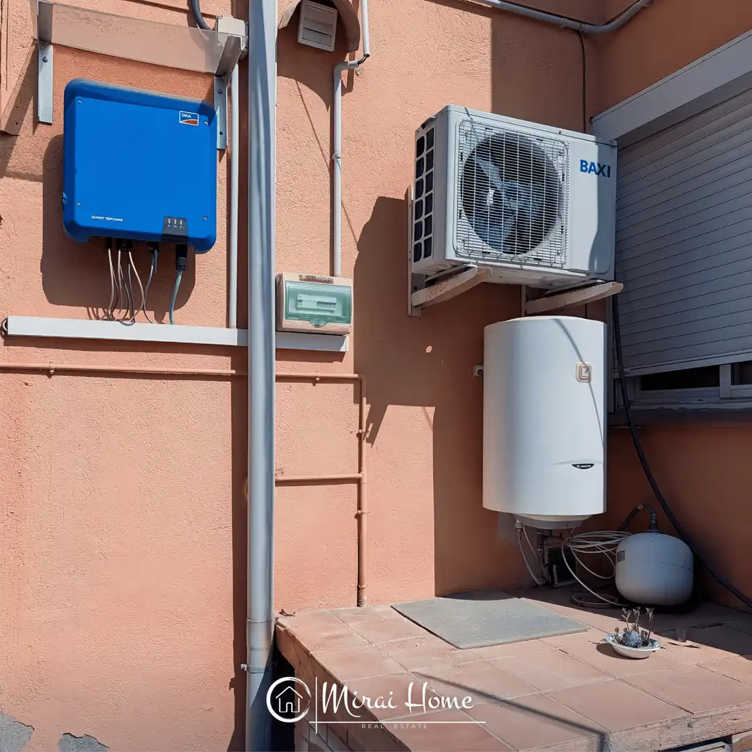 Vista exterior de Casa o xalet en venda en Parets del Vallès amb Aire condicionat, Calefacció i Jardí privat