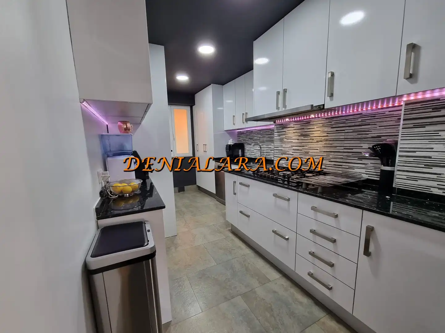 Kitchen of Flat for sale in Dénia  with Air Conditioner, Heating and Furnished