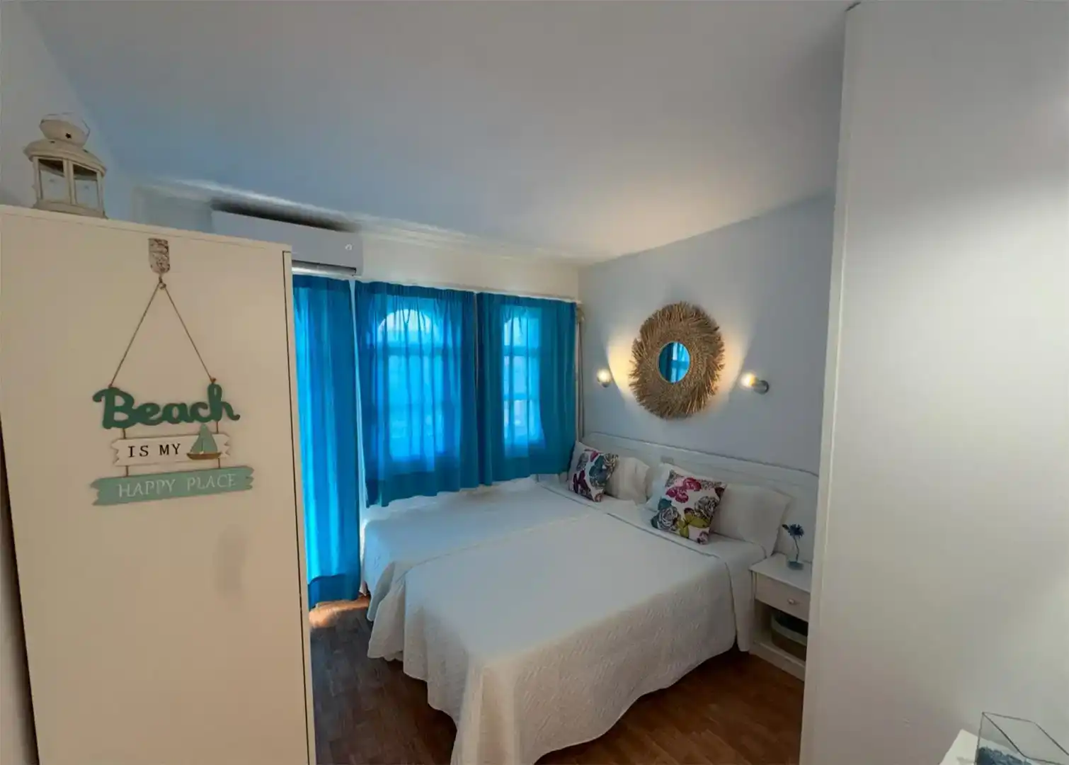 Schlafzimmer von Wohnung zur Miete in San Bartolomé de Tirajana mit Klimaanlage, Schwimmbad und Balkon