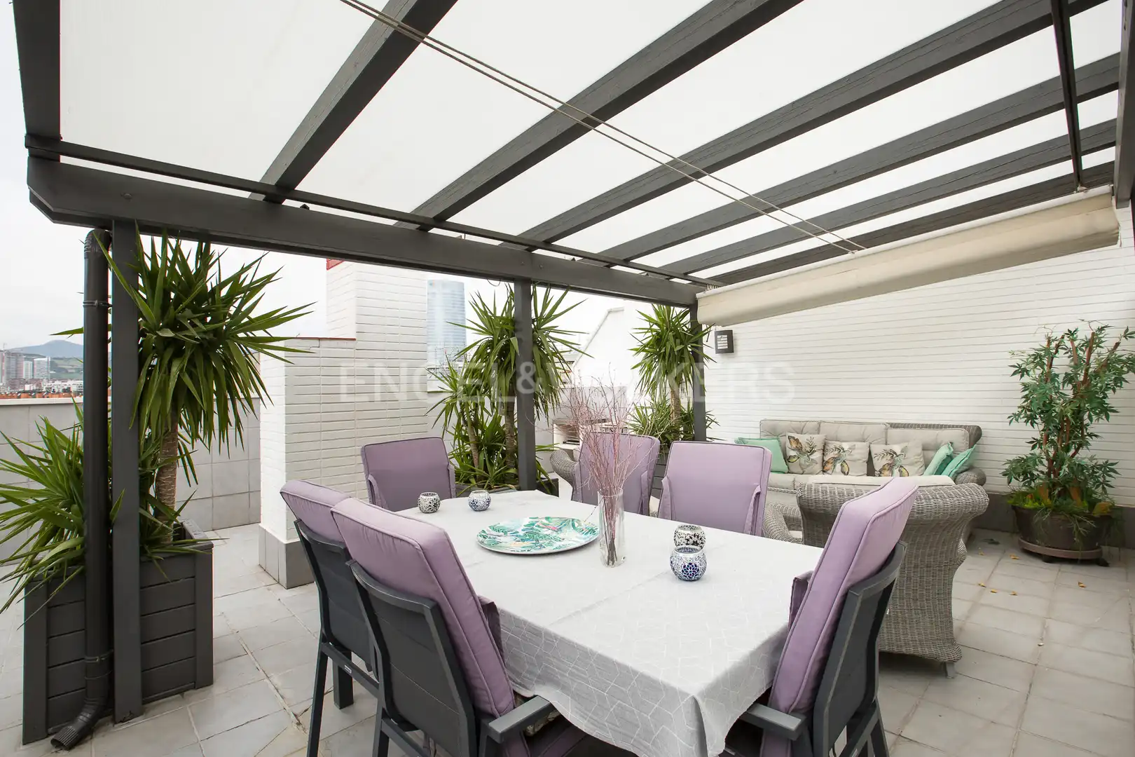 Terraza de Ático en venta en Bilbao  con Calefacción, Parquet y Terraza