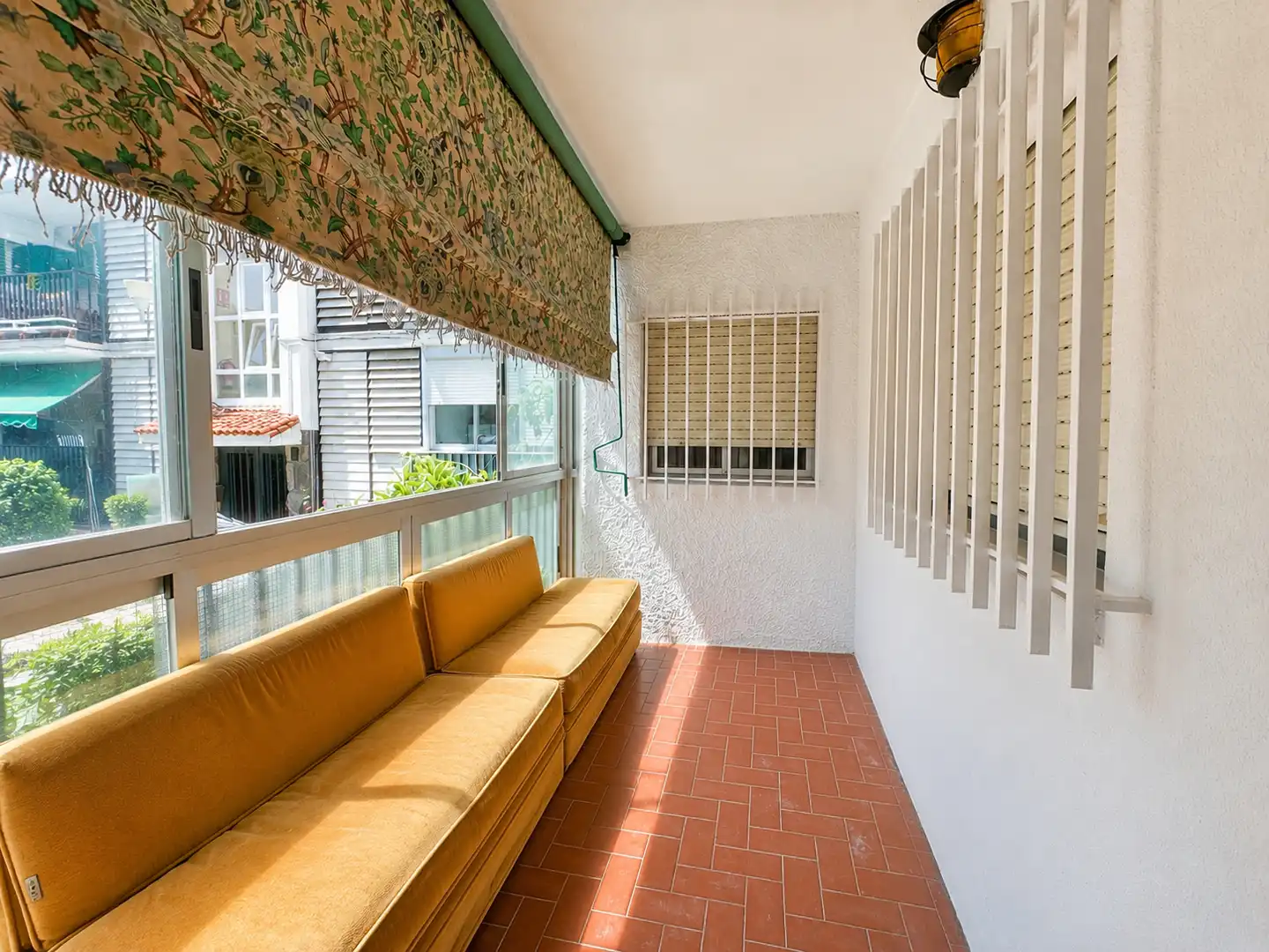 Balcony of Flat for rent in Hoyo de Manzanares  with Furnished and Community pool