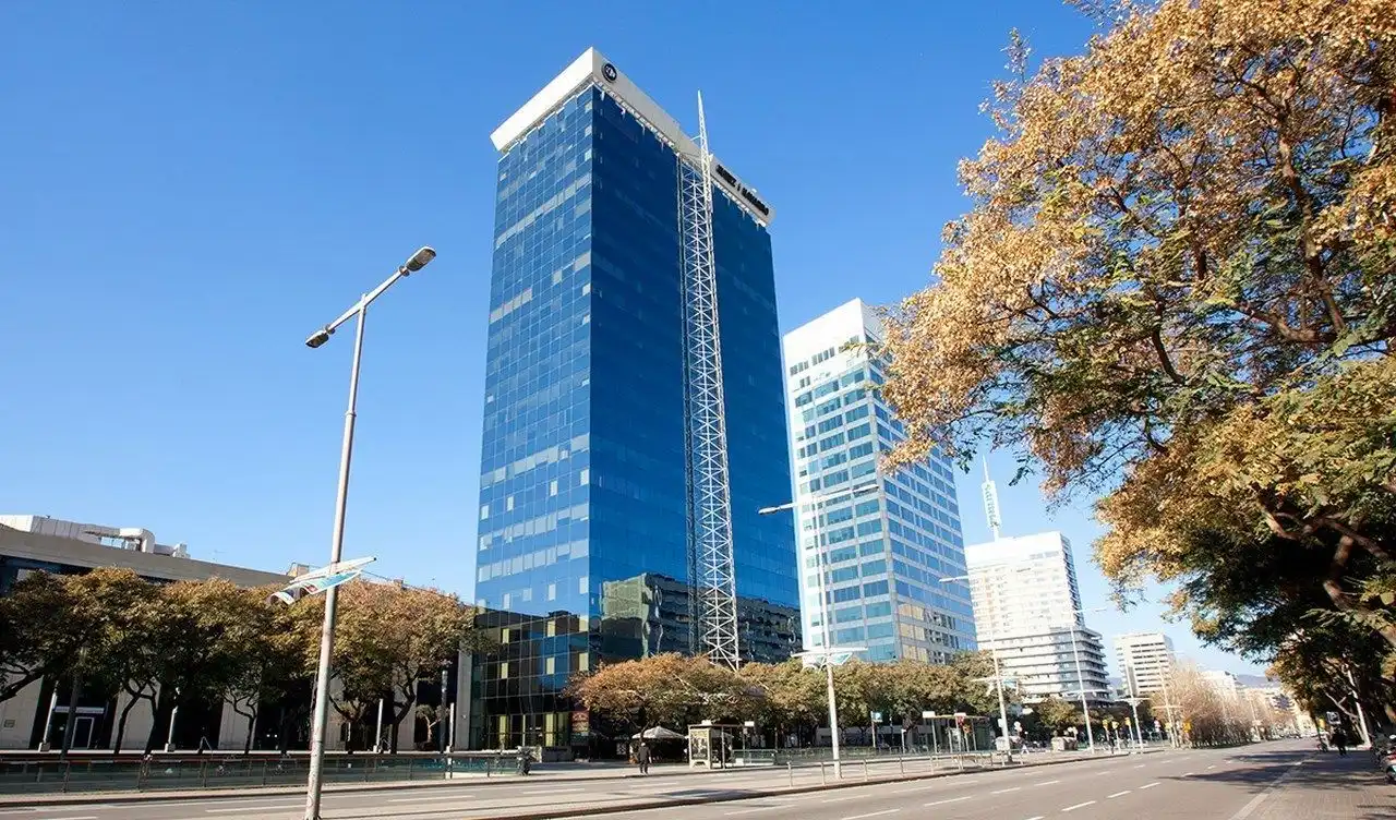 Außenansicht von Büro zur Miete in Barcelona mit Heizung