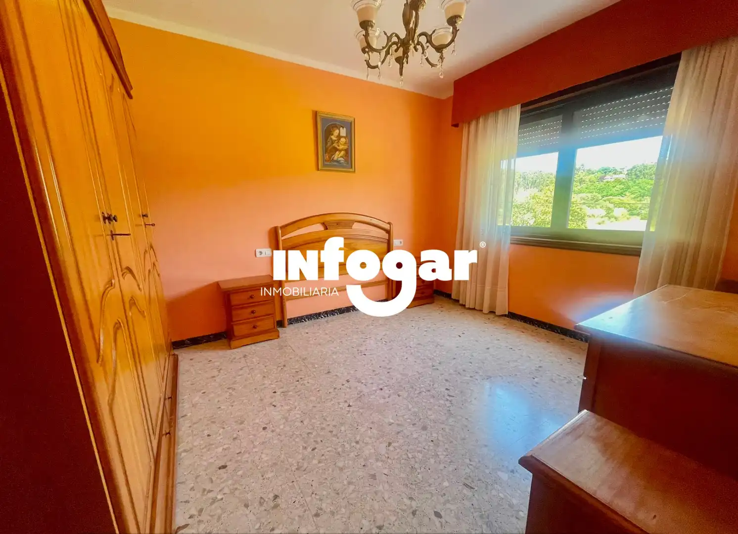 Habitación de Casa o chalet en venta en O Rosal   con Terraza, Trastero y Amueblado