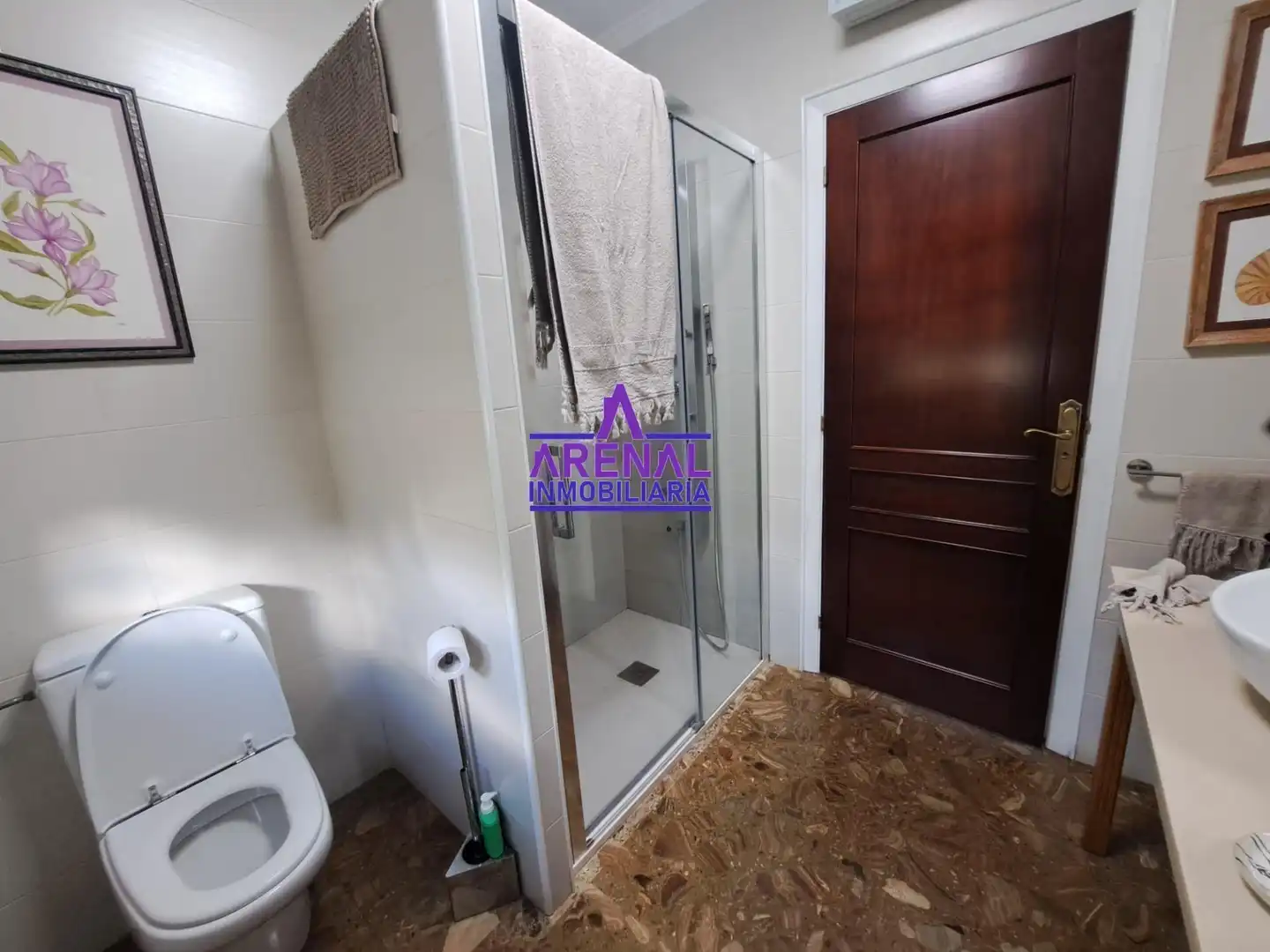 Baño de Casa o chalet en venta en A Pobra do Caramiñal con Calefacción y Jardín privado