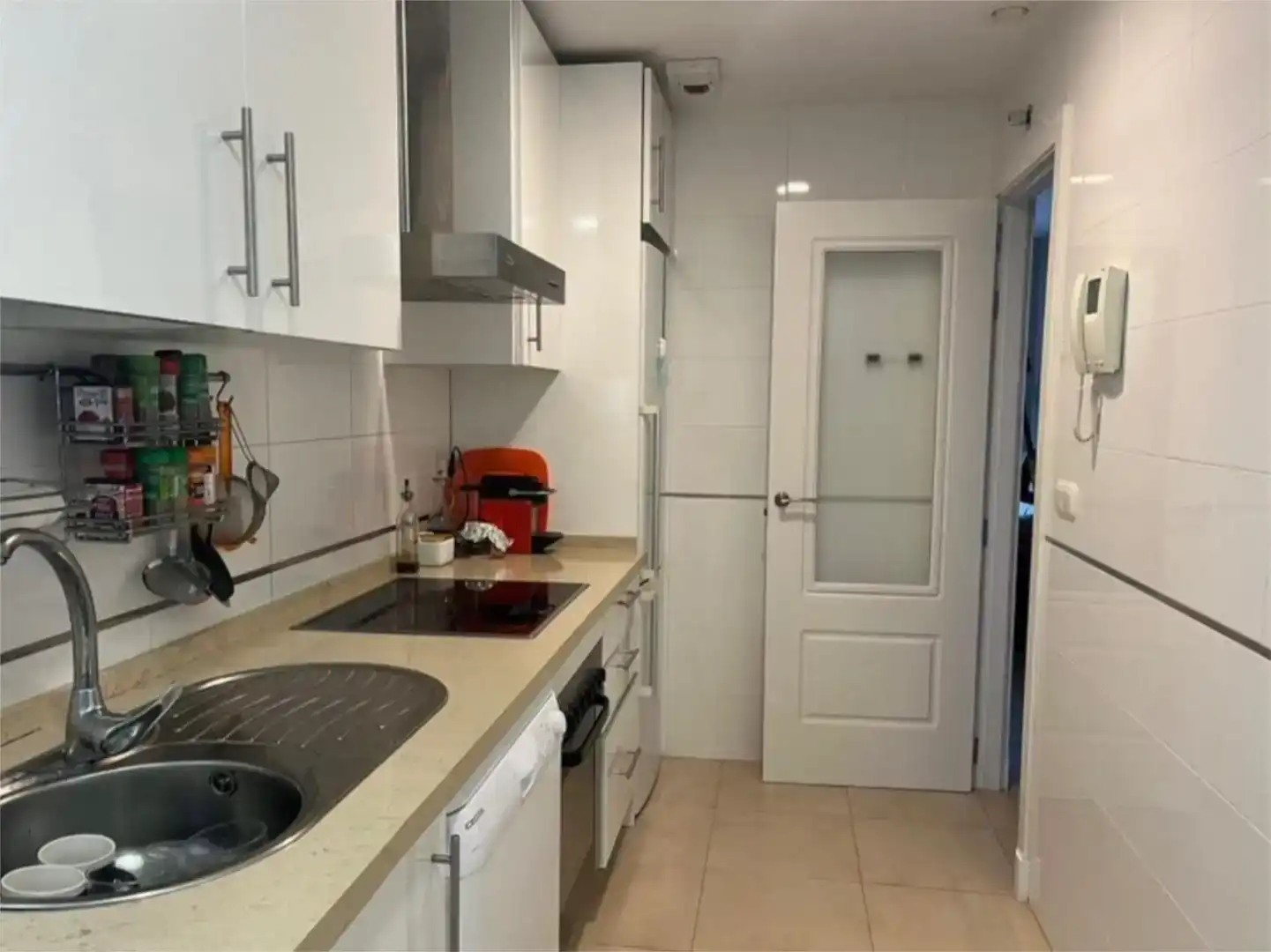 Küche von Wohnung zur Miete in Rota mit Klimaanlage, Schwimmbad und Möbliert