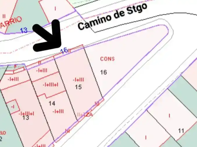 Casa adosada en venda en Palas de Rei