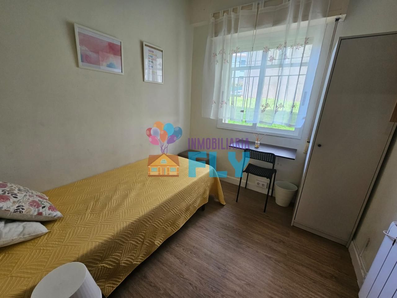 Bedroom of Flat to share in Ourense Capital   with Heating and Furnished