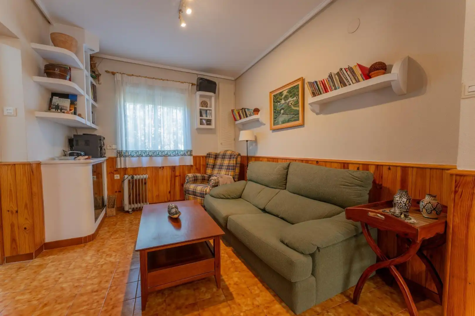 Sala de estar de Casa o chalet en venta en Elche / Elx con Jardín privado, Terraza y Piscina