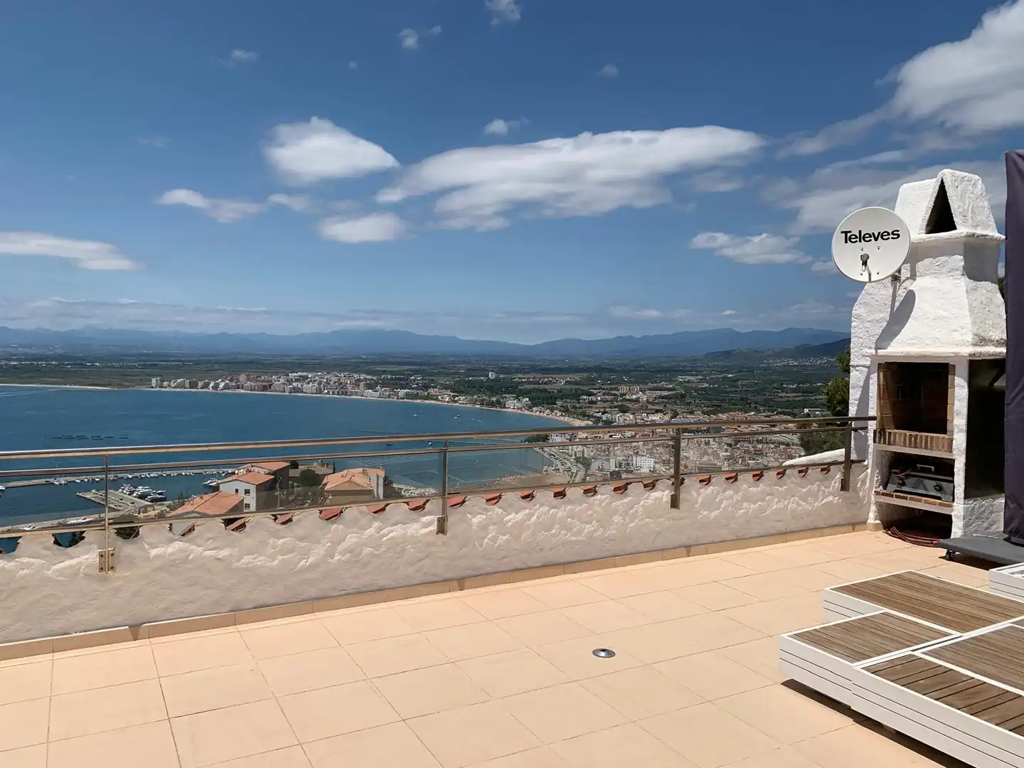Terraza de Dúplex en venta en Roses con Terraza, Piscina y Horno