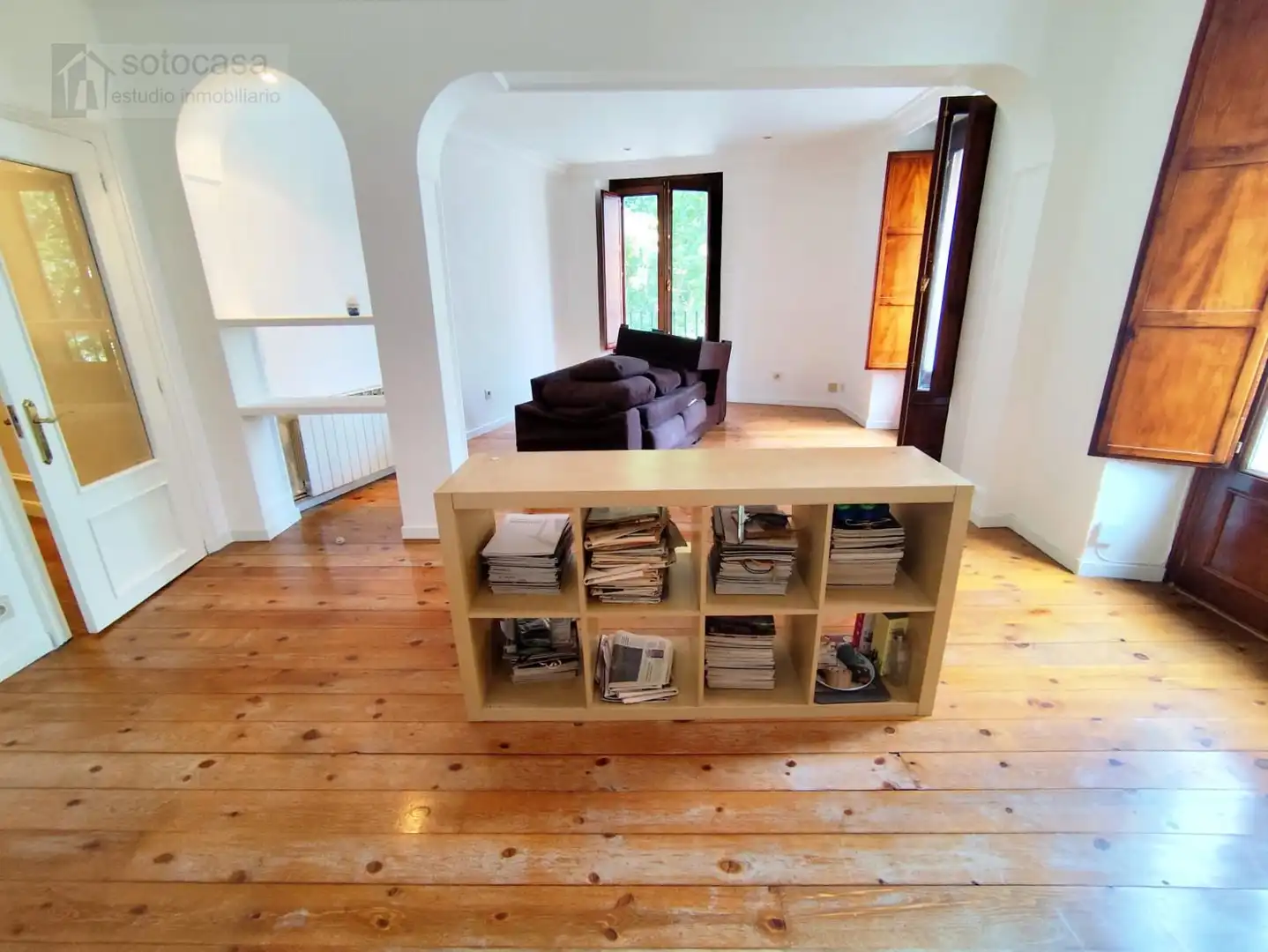 Sala d'estar de Pis en venda en Valladolid amb Calefacció i Terrassa