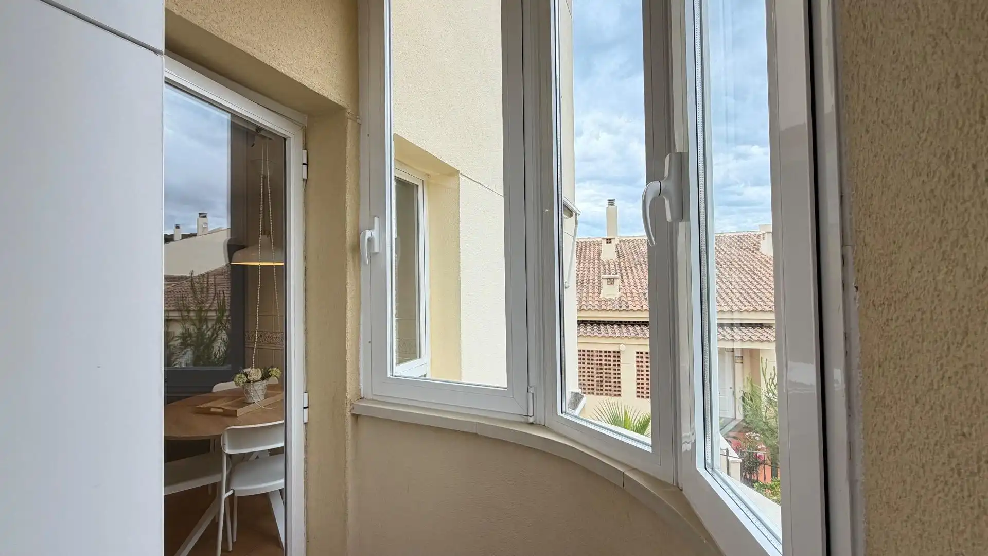 Balcony of Flat for sale in Altea