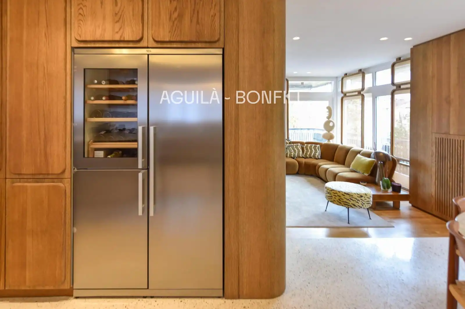 Kitchen of Flat for sale in Barcelona  with Air Conditioner, Heating and Parquet flooring