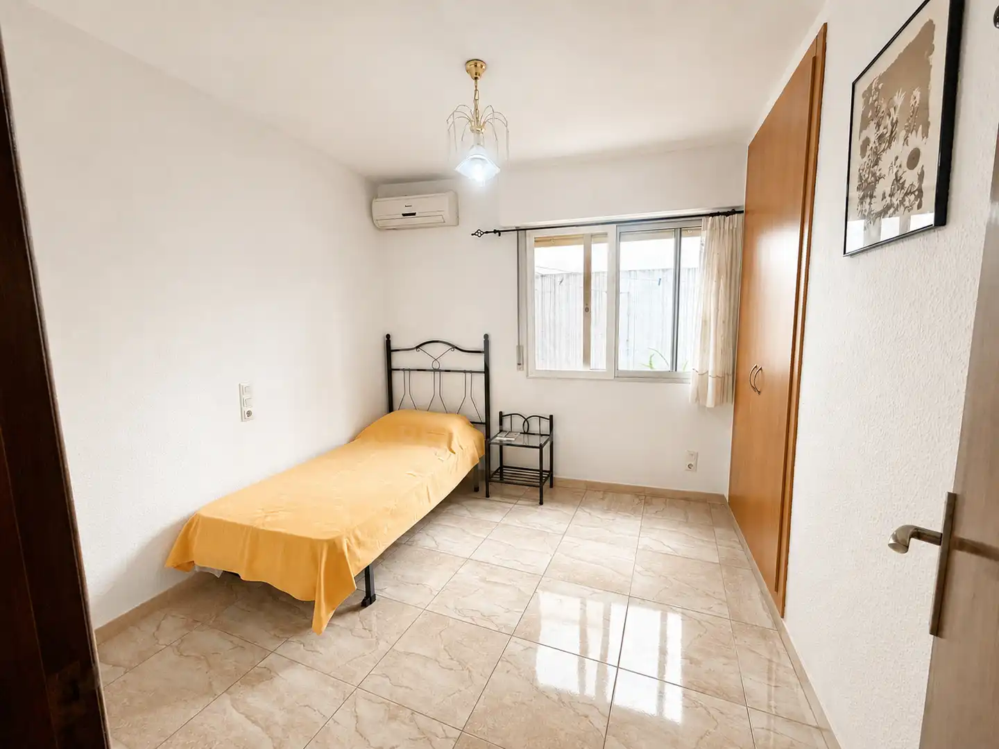 Bedroom of Flat for sale in Dénia  with Air Conditioner