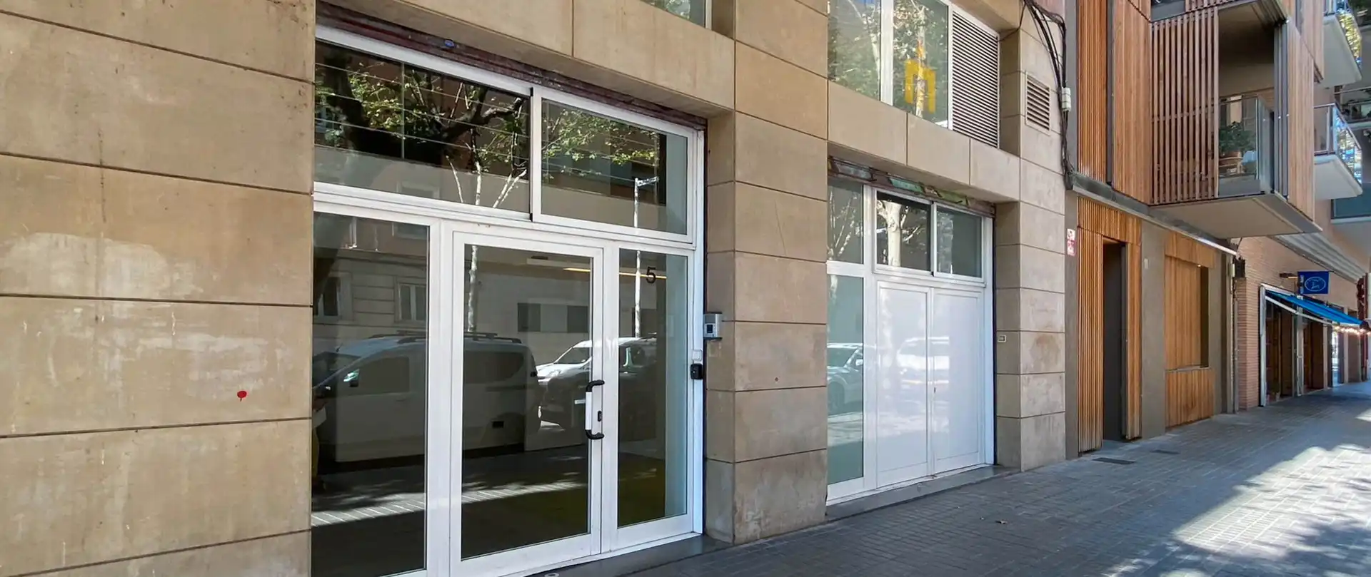 Vista exterior de Oficina de alquiler en Barcelona con Aire acondicionado y Calefacción