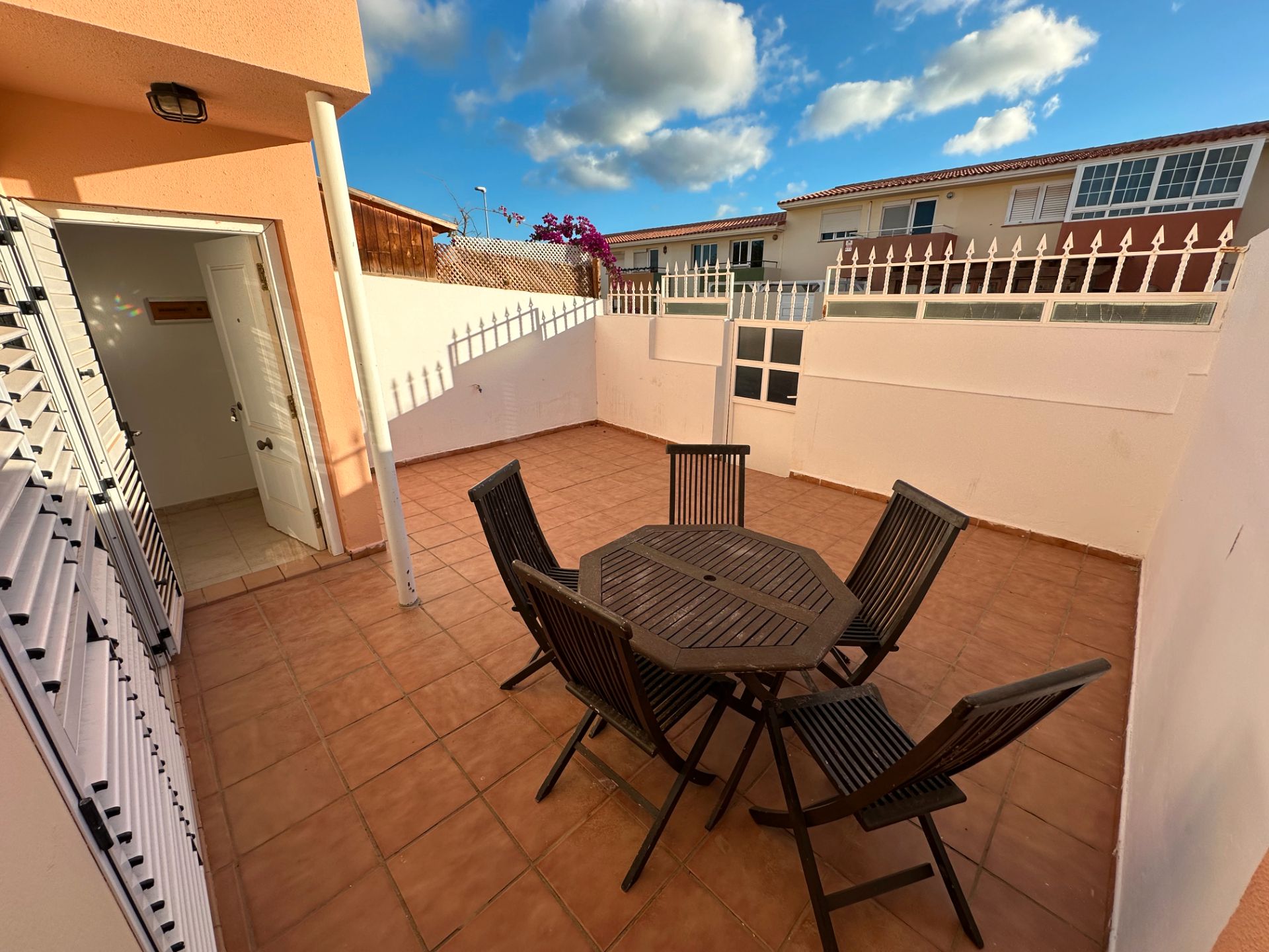 Terraza de Casa adosada de alquiler en Puerto del Rosario con Terraza, Horno y Lavadora
