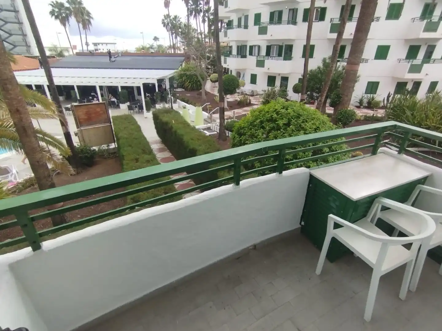 Terraza de Apartamento en venta en San Bartolomé de Tirajana con Balcón y Piscina comunitaria