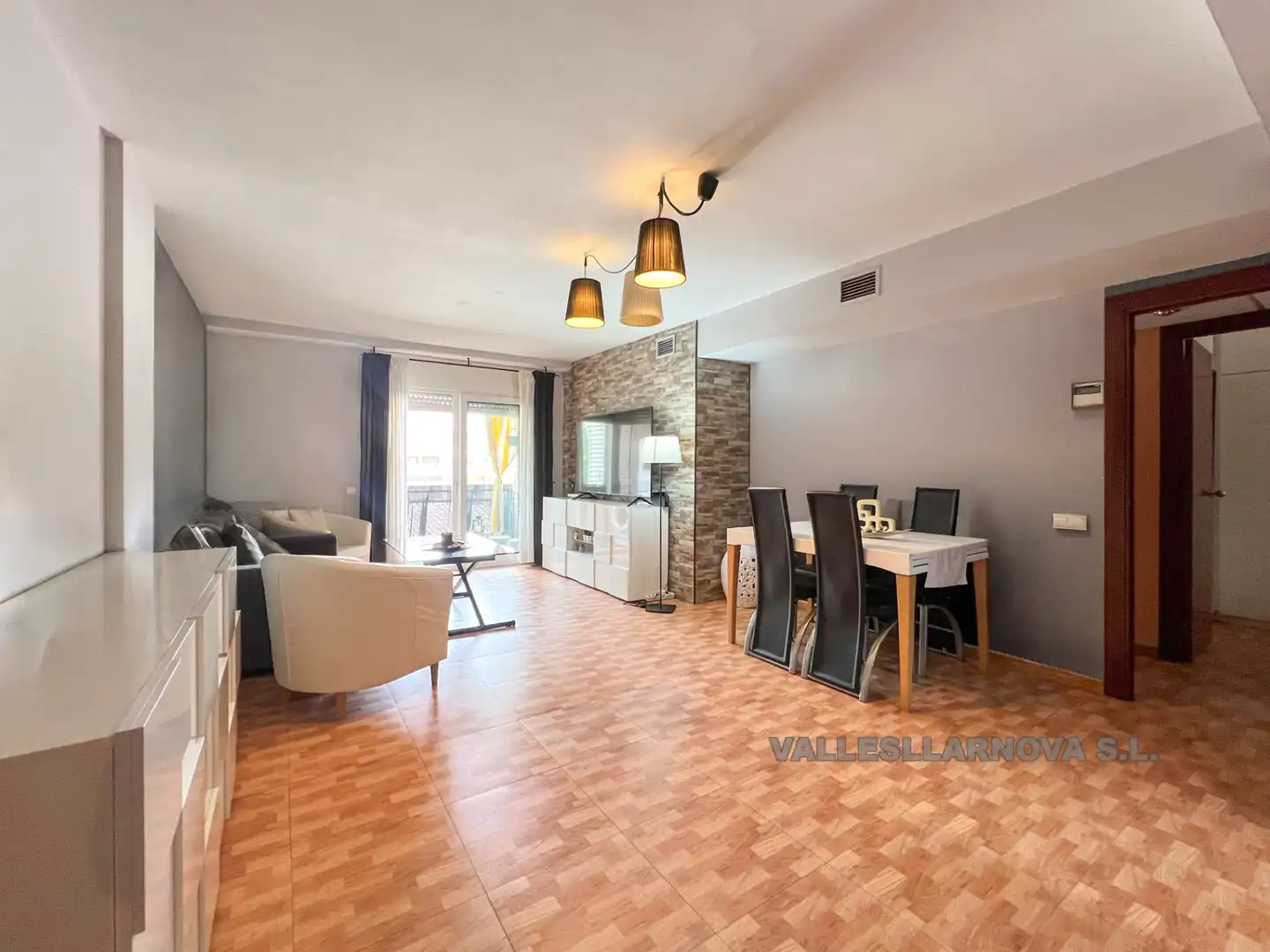 Exterior view of Flat for sale in Polinyà  with Air Conditioner, Heating and Storage room