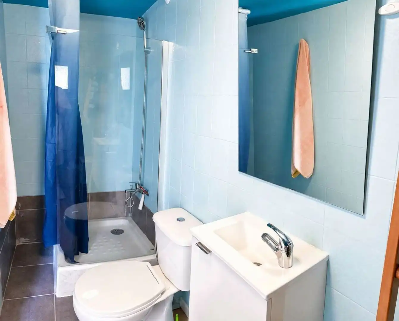 Badezimmer von Country house zum Verkauf in Terrer mit Heizung und Abstellraum