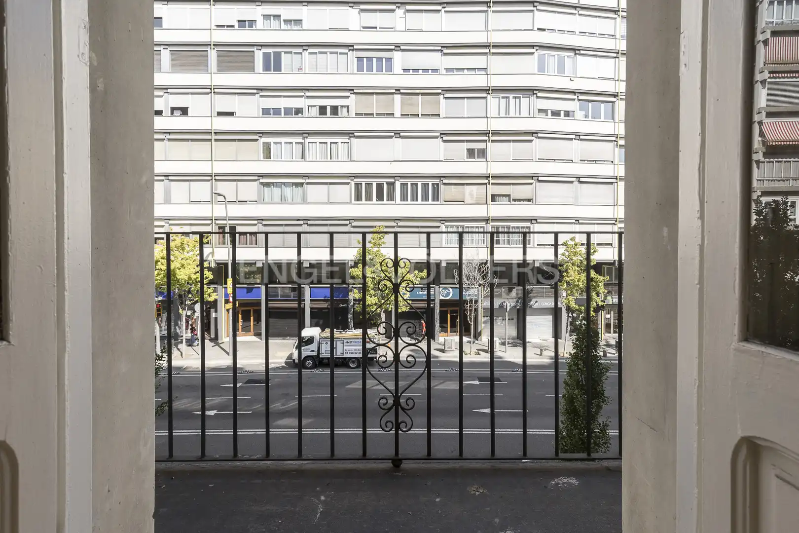 Außenansicht von Wohnung zur Miete in Barcelona mit Klimaanlage, Heizung und Balkon