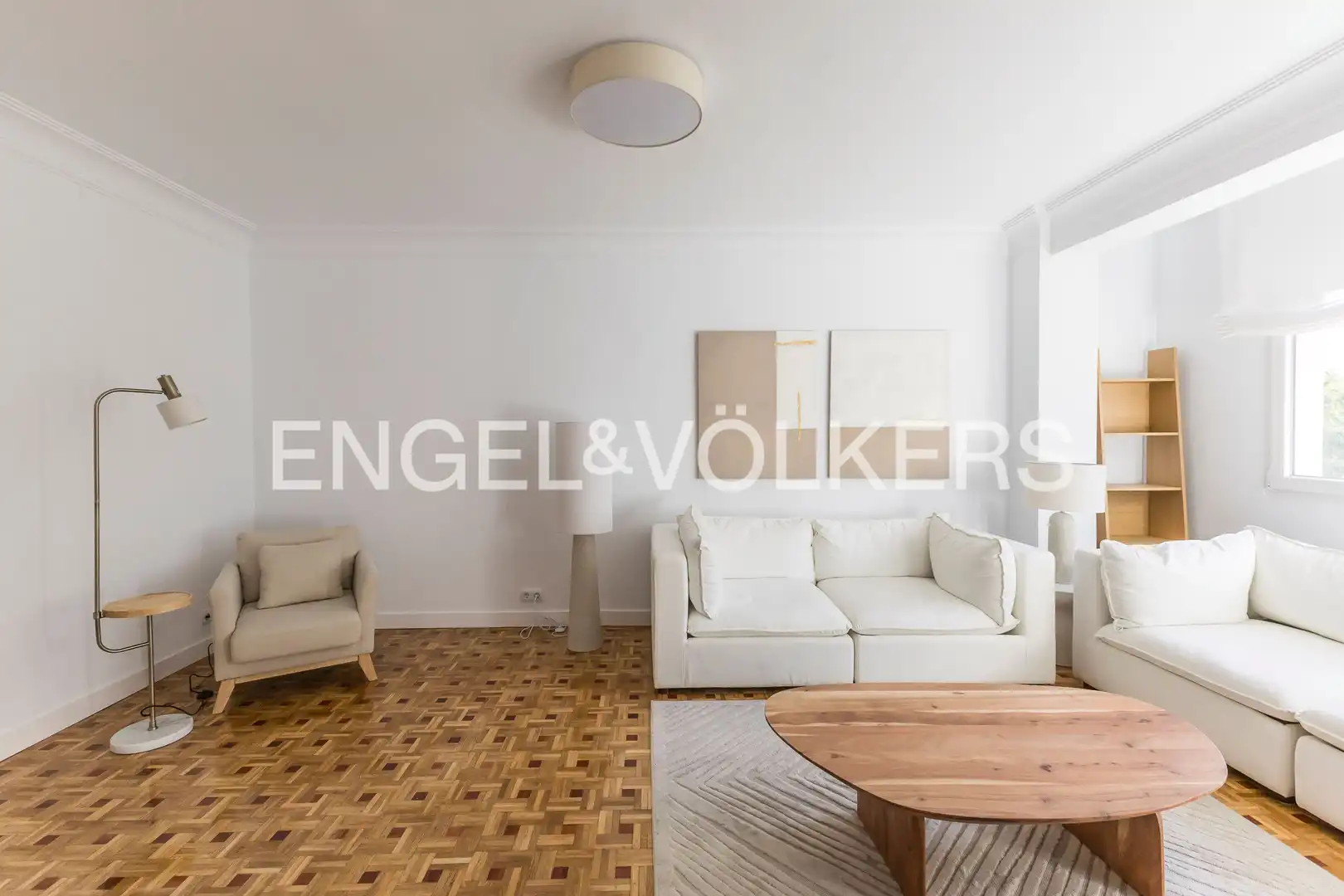 Sala de estar de Piso de alquiler en Chamartín