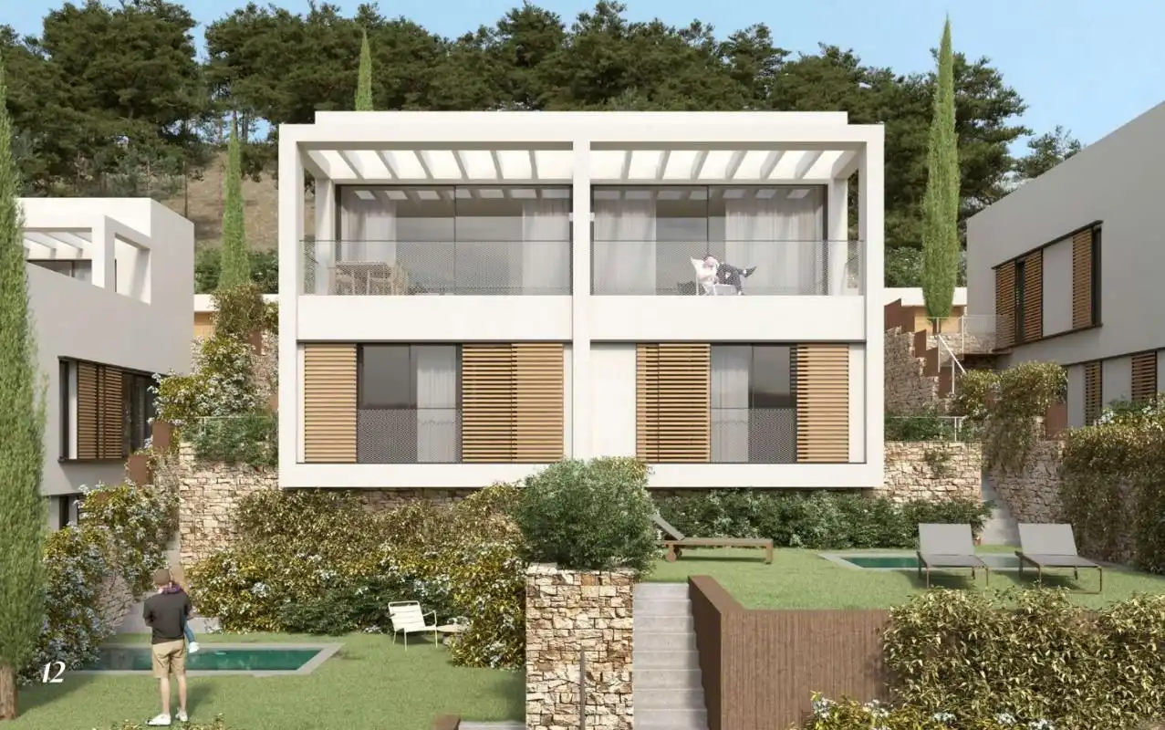 Casa aparellada amb piscina en venda a Begur pueblo, imagen 3