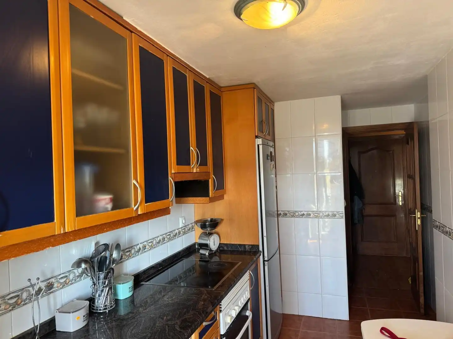 Cocina de Dúplex en venta en Morales del Vino con Calefacción, Jardín privado y Terraza