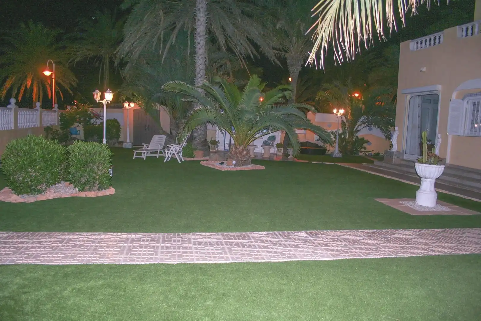 Garten von Haus oder Chalet zum Verkauf in La Manga del Mar Menor mit Klimaanlage, Heizung und Privatgarten
