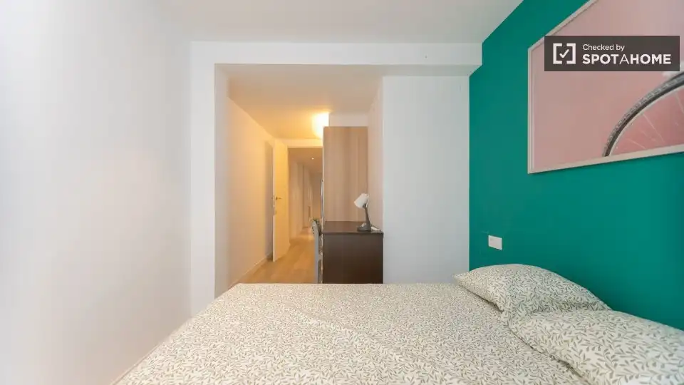 Habitación de Piso de alquiler en Valencia con Aire acondicionado, Calefacción y Amueblado