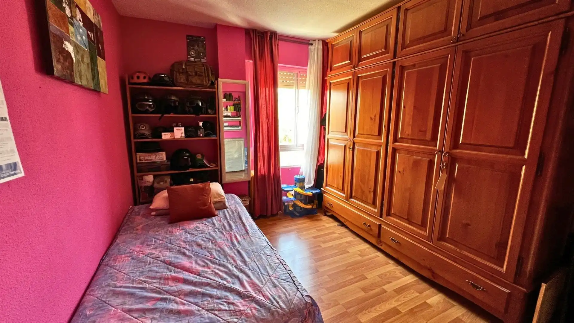 Schlafzimmer von Wohnung zum Verkauf in Monóvar  / Monòver mit Heizung und Balkon