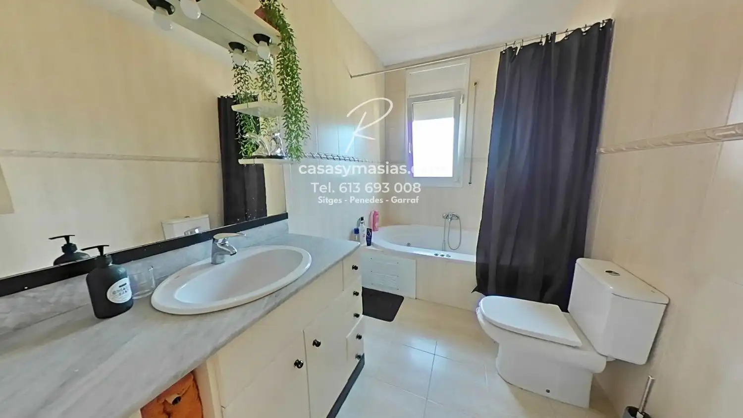 Baño de Casa o chalet en venta en Olivella con Aire acondicionado, Calefacción y Jardín privado
