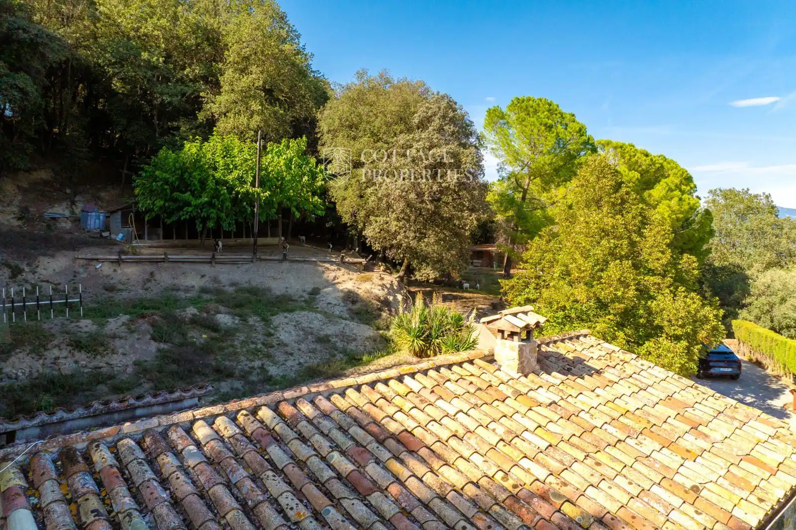 Jardín de Finca rústica en venta en Sant Miquel de Campmajor con Calefacción y Piscina
