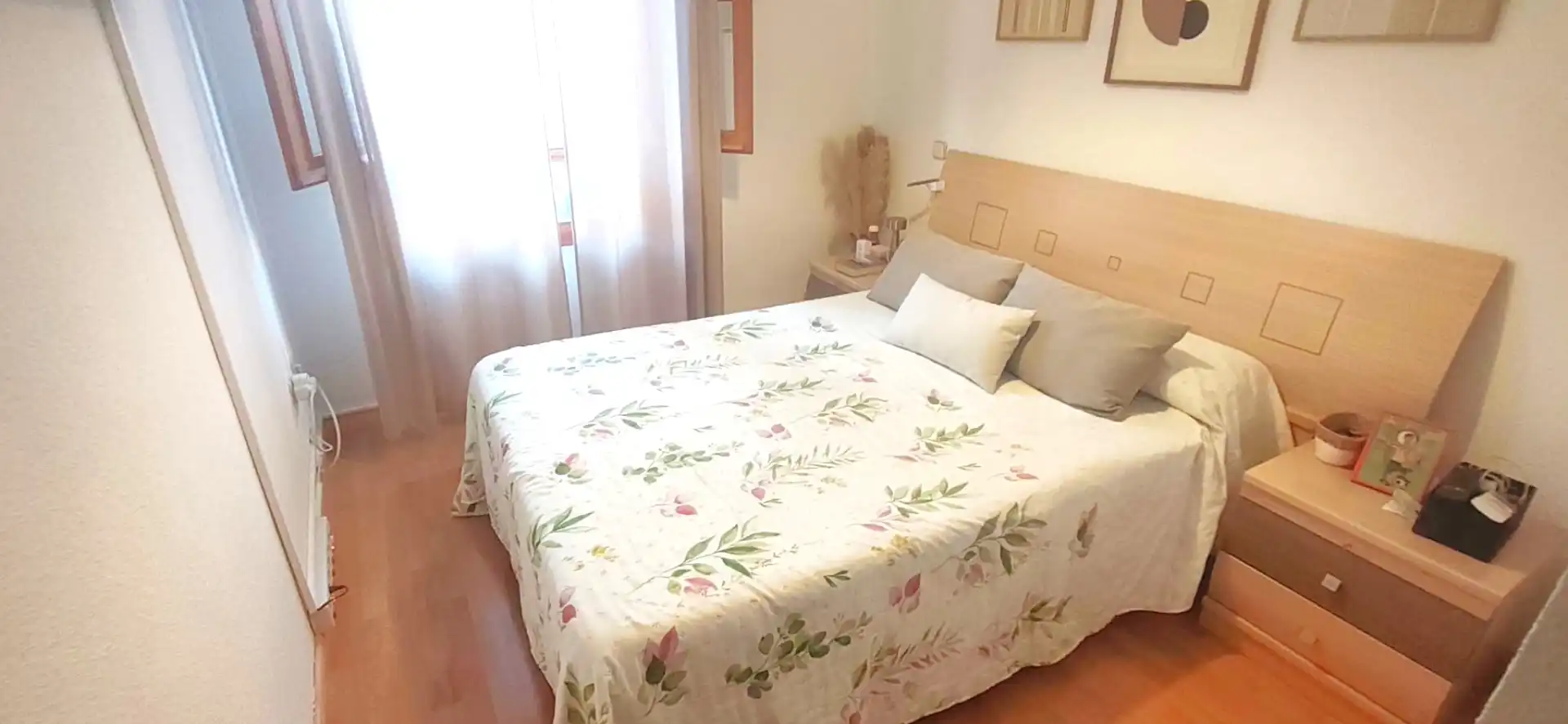 Bedroom of Flat for sale in Móstoles  with Air Conditioner, Heating and Parquet flooring