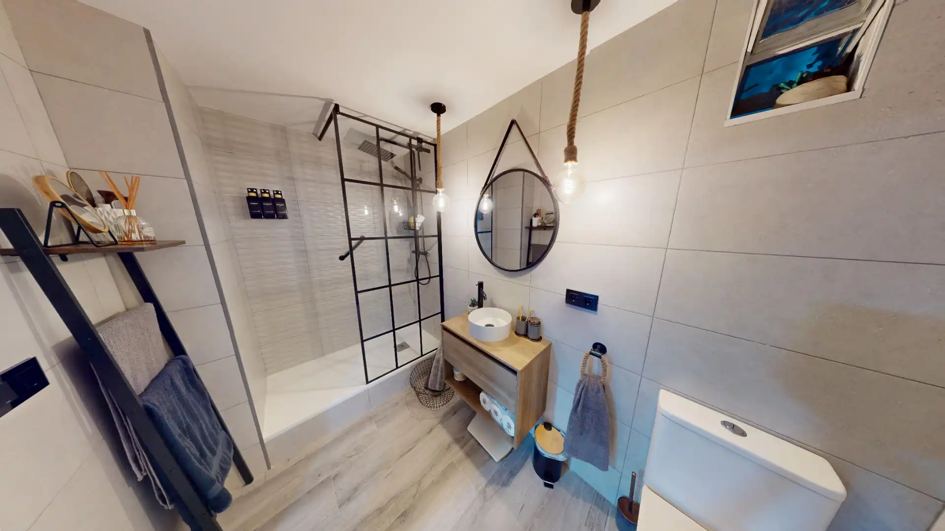 Baño de Casa adosada en venta en Santa Pola con Aire acondicionado, Calefacción y Terraza