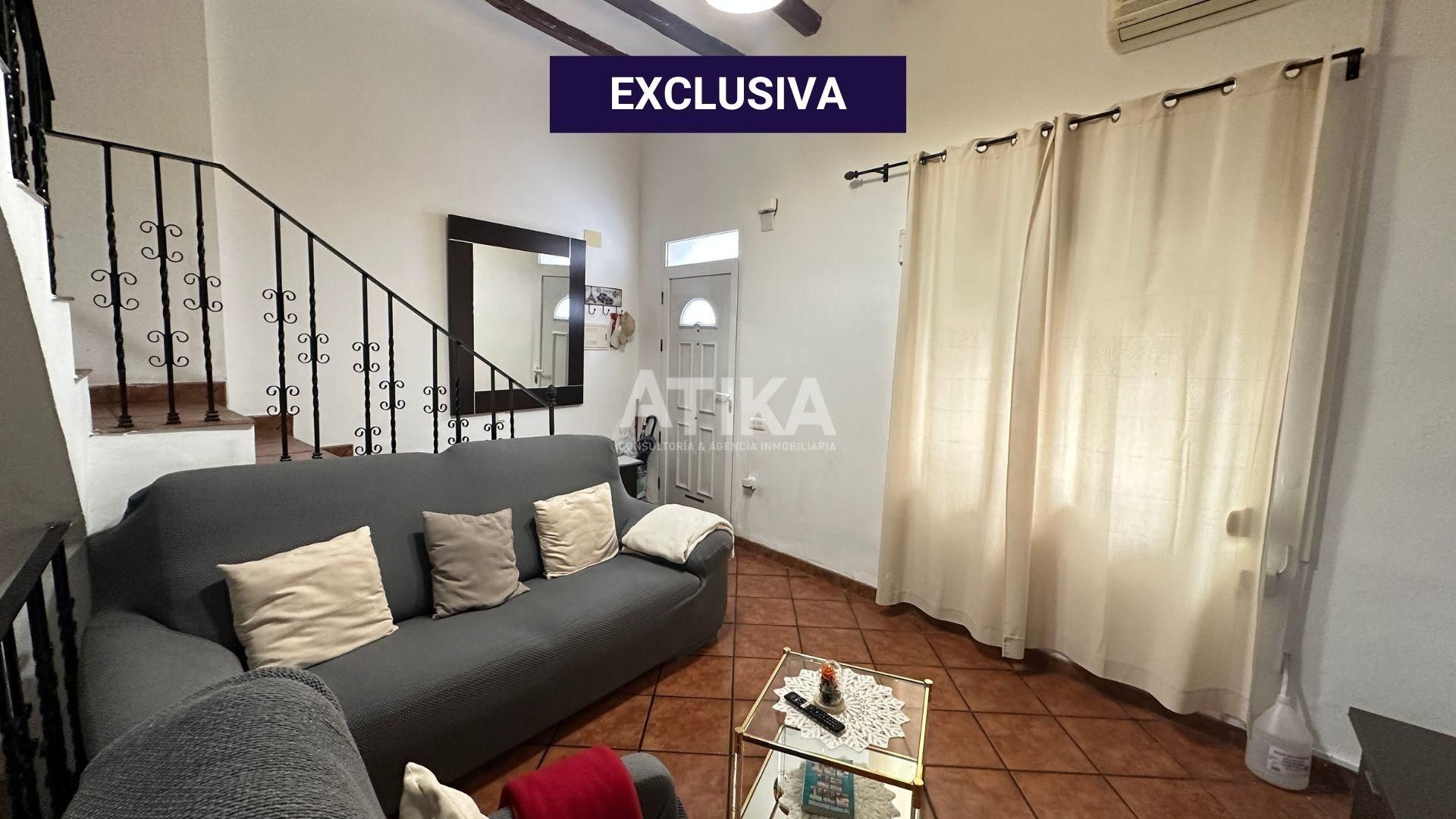 Living room of House or chalet for sale in Ontinyent  with Air Conditioner, Heating and Balcony